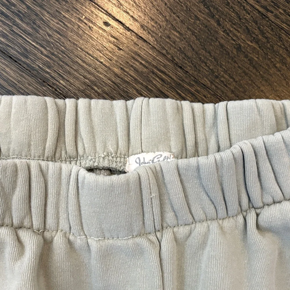 Brandy Melville Light Green Elastic Waist Jogger Pants